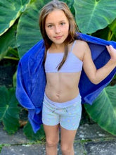 Load image into Gallery viewer, sweet cheeks blú towel
