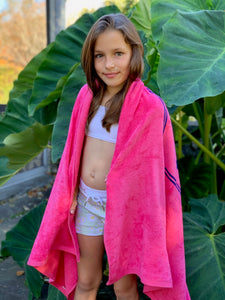sweet cheeks blú towel